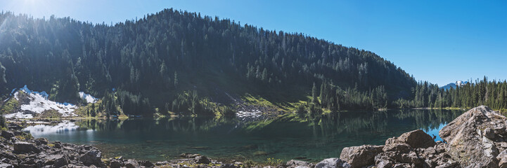 Apline Lake Panorama