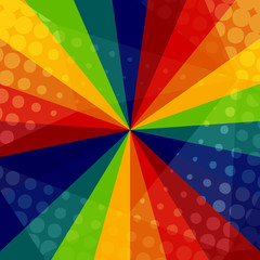 abstract rainbow ray texture festive background