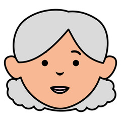 grandmother avatar character icon