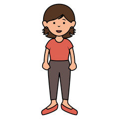 beautiful woman avatar character