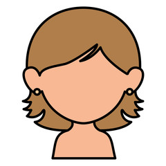 beautiful woman shirtless avatar character