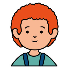 cute little boy avatar character