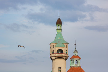 Towers of Sopot © castenoid