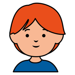 cute little boy avatar character