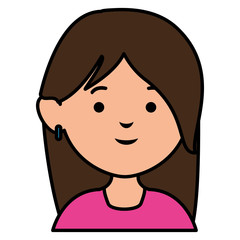 beautiful woman avatar character