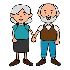 grandparents couple avatars characters