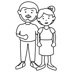 parent couple avatars characters