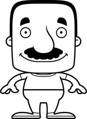 Cartoon Smiling Man