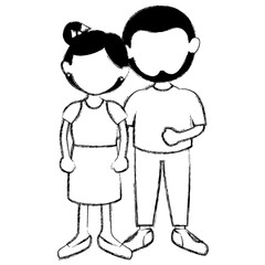 parent couple avatars characters