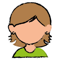 beautiful woman avatar character