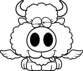 Cartoon Goofy Buffalo Wings