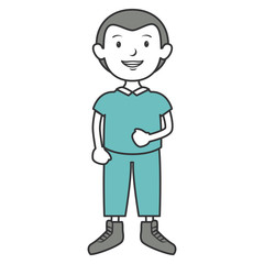 young man avatar character