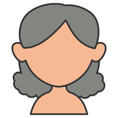 beautiful woman shirtless avatar character