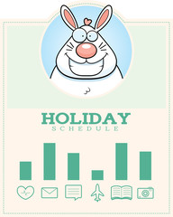 Cartoon Easter Bunny Graphic