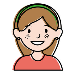 beautiful woman avatar character