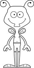 Cartoon Smiling Fly Swimsuit