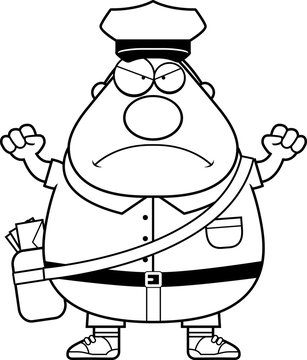 recommend clip art: Angry Mailman