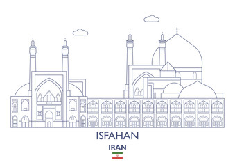 Isfahan City Skyline, Iran