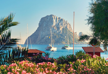 Fototapeta premium Es Vedra. Ibiza Island, Balearic Islands. Spain