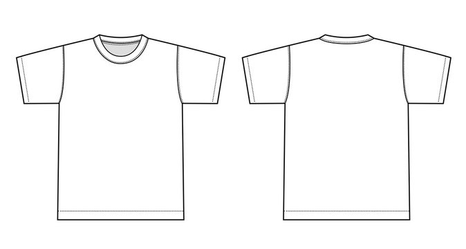 Tshirts illustration (white)
