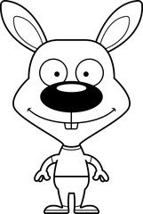 Cartoon Smiling Bunny