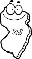 Cartoon New Jersey