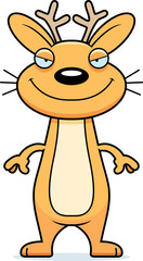 Sly Cartoon Jackalope