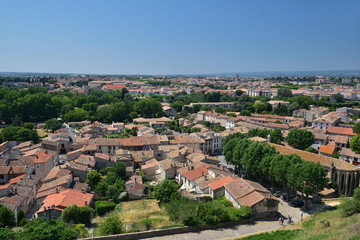 Fototapeta na wymiar Festungsstadt Carcassonne