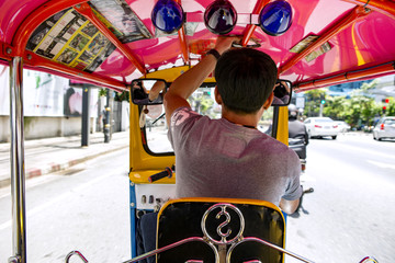 Ride in Bangkok streets