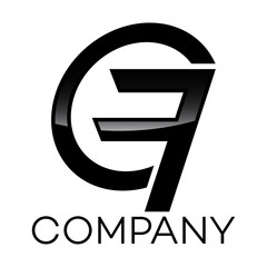 E and F company linked letter logo