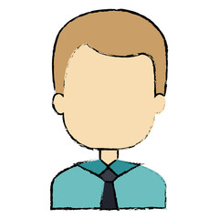 elegant businessman avatar character