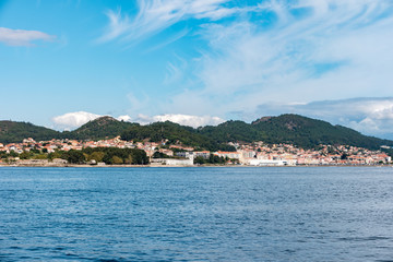 Fototapeta premium Overlook of the coast of Cangas
