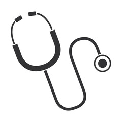 stethoscope medical isolated icon