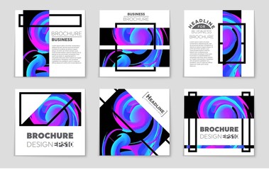 Abstract vector layout background set. For art template design, list, front page, mockup brochure theme style, banner, idea, cover, booklet, print, flyer, book, blank, card, ad, sign, sheet,, a4.