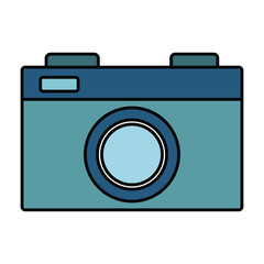 Photographic camera symbol icon vector illustration graphic design