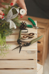 Christmas ekin background handmade