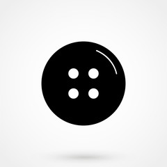 clothing button icon illustration isolated vector sign symbol