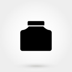 pills bottle icon. Health Care Vector illustration