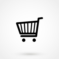 Shopping cart icon (Vector)
