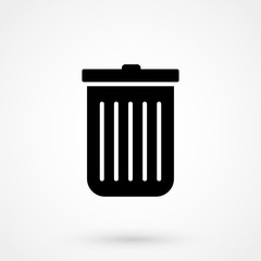 Trash can icon