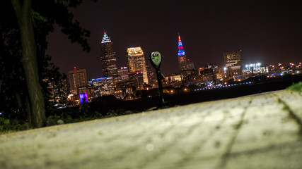 Fototapeta premium Cleveland Skyline