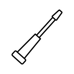 Screwdriver isolated tool icon vector illustration graphic design