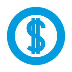 Coin money symbol icon vector illustration graphic design