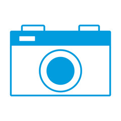 Photographic camera symbol icon vector illustration graphic design