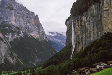 Naklejka premium Swiss Alps