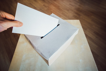 Bundestagswahl 2017 Wahlurne