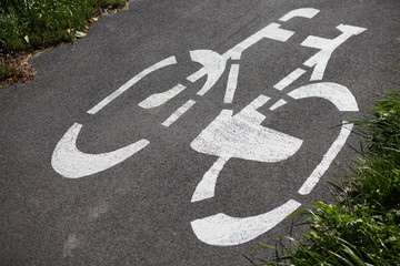 Bicycle path. 