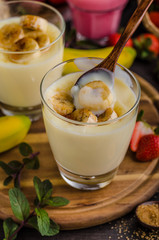 Banana puddink photo