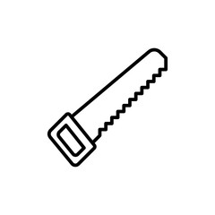 thin line saw icon