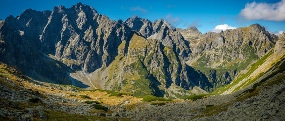 Bielovodska dolina - Tatra Mountains, Slovakia - obrazy, fototapety, plakaty